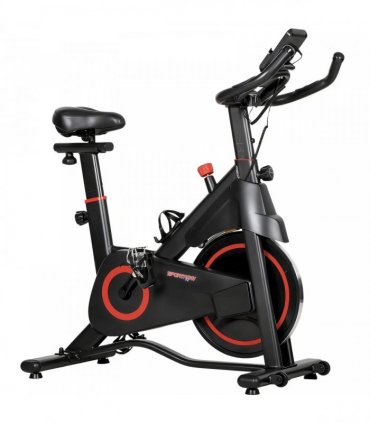 SPORTNOW Exercise Bike, Stationary Bike with Adjustable Magnetic Resistance, Indoor Cycling Equipment with LCD Display