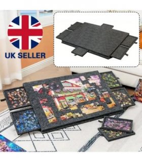 Tilting Puzzle Board with Stand & Cover, 1000-Piece, Six Drawers, Portable UK