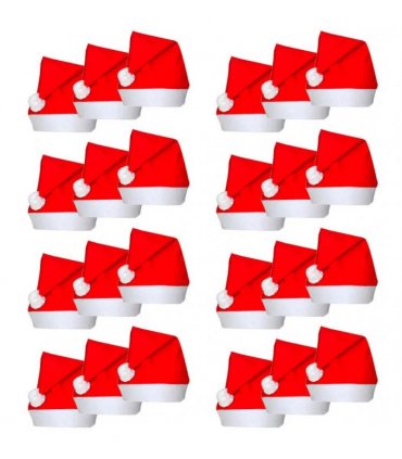 131013 24 Santa Claus Christmas Hats