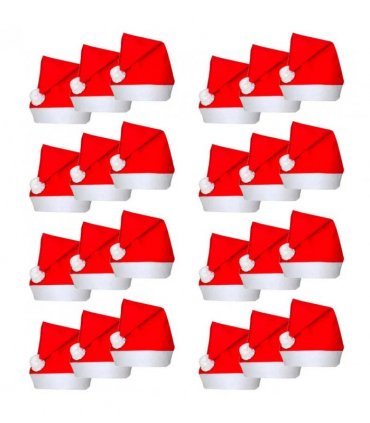 131013 24 Santa Claus Christmas Hats