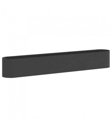 vidaXL Raised Garden Bed Black 280 x 40x 40 cm