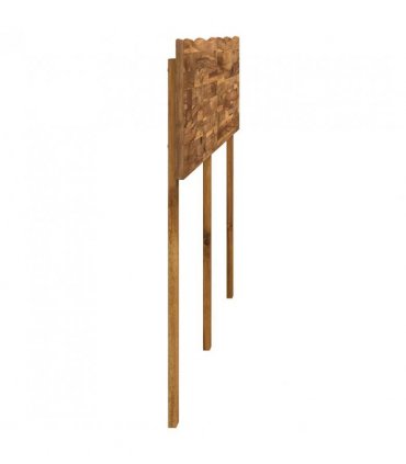 vidaXL Live Edge Headboard ROSTOCK Natural 160 cm Solid Acacia Wood