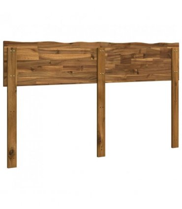 vidaXL Live Edge Headboard ROSTOCK Natural 160 cm Solid Acacia Wood