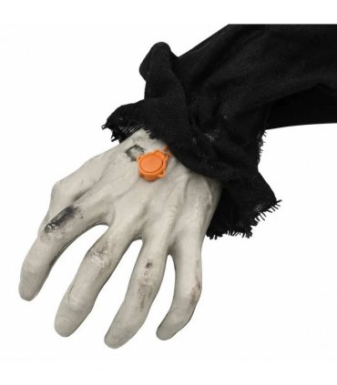 vidaXL Halloween Crawling Zombie SPOOKA Black 41 x 130 x 24 cm