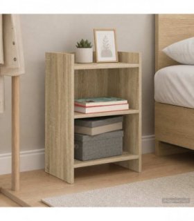 vidaXL Bedside Tables Sonoma Oak 40 x 30 x 60 cm Engineered Wood