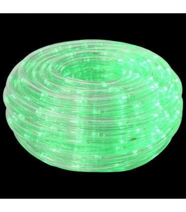 vidaXL Christmas LED Rope Light 1200 LEDs Green 50 m