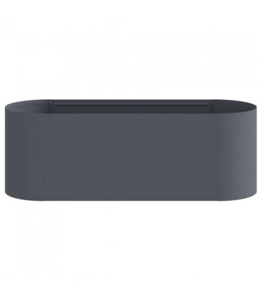 vidaXL Raised Garden Bed Anthracite 120 x 40x 40 cm
