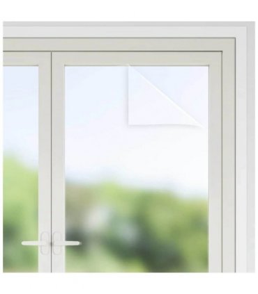vidaXL Static Window Film Frosted Grey 60 x 1000 cm PVC