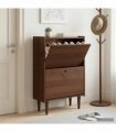 vidaXL Shoe Rack BILBAO 70 x 30 x 107 cm