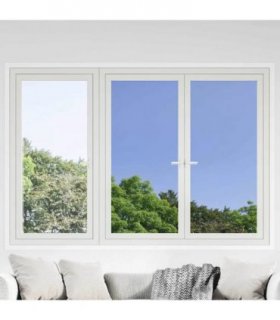 vidaXL Static Reflective Solar Window Film Silver 45 x 1000 cm PVC
