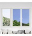 vidaXL Static Reflective Solar Window Film Silver 45 x 1000 cm PVC