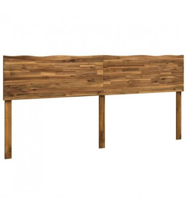vidaXL Live Edge Headboard ROSTOCK Natural 180 cm Solid Acacia Wood