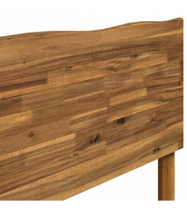 vidaXL Live Edge Headboard ROSTOCK Natural 180 cm Solid Acacia Wood