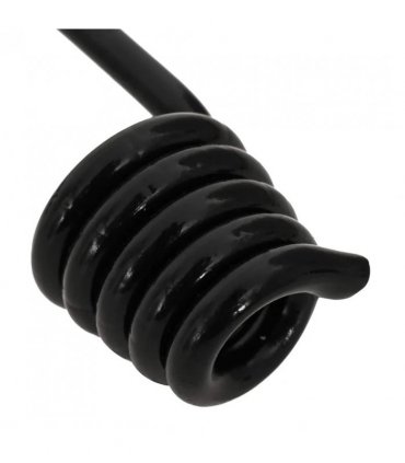 vidaXL Hooks 100 pcs Black 6 mm x 5 cm Steel