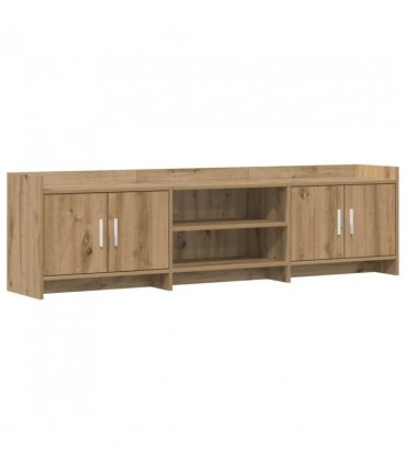 vidaXL TV Cabinet 168 x 33 x 47 cm Artisan Oak Engineered Wood