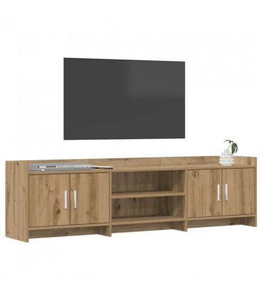 vidaXL TV Cabinet 168 x 33 x 47 cm Artisan Oak Engineered Wood