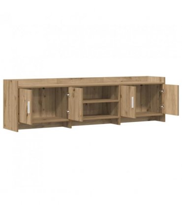 vidaXL TV Cabinet 168 x 33 x 47 cm Artisan Oak Engineered Wood