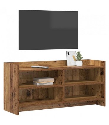 vidaXL TV Cabinet 100 x 33 x 47 cm Old Wood Engineered Wood