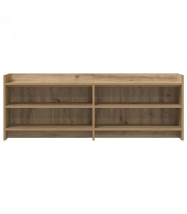 vidaXL TV Cabinet 135 x 33 x 47 cm Artisan Oak Engineered Wood