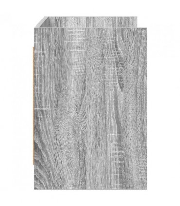 vidaXL TV Cabinet 100 x 33 x 47 cm Grey Sonoma Engineered Wood
