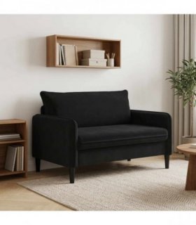 vidaXL XXL Armchair Black Velvet