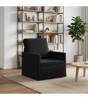 vidaXL Armchair Black 70 x 81 x 82 cm Velvet