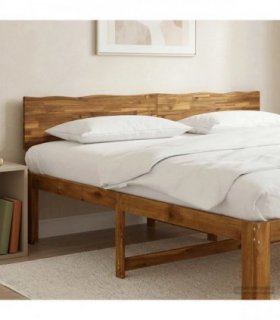 vidaXL Live Edge Headboard ROSTOCK Natural 180 cm Solid Acacia Wood