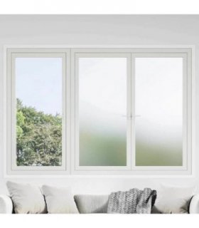vidaXL Self-adhesive Window Film Frosted White 60 x 1000 cm PVC
