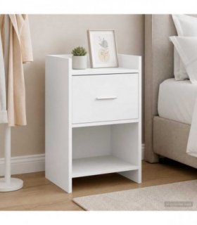 vidaXL Bedside Tables White 40 x 30 x 60 cm Engineered Wood