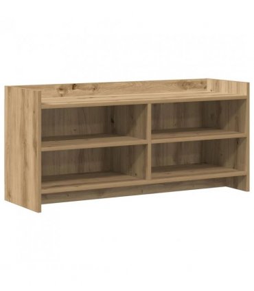 vidaXL TV Cabinet 100 x 33 x 47 cm Artisan Oak Engineered Wood