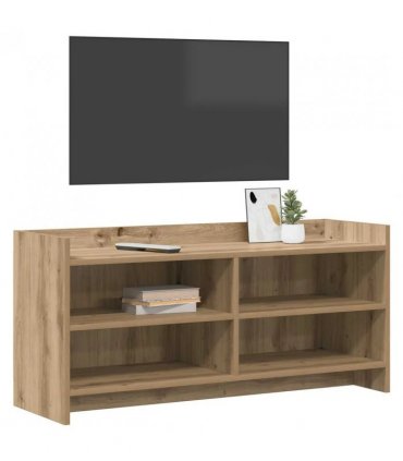 vidaXL TV Cabinet 100 x 33 x 47 cm Artisan Oak Engineered Wood