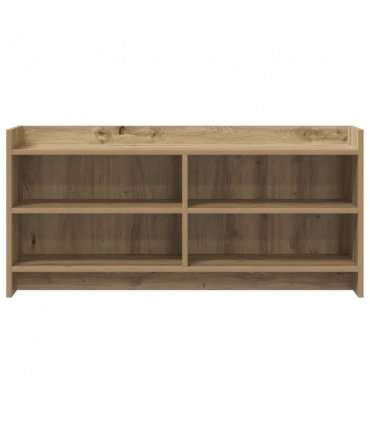 vidaXL TV Cabinet 100 x 33 x 47 cm Artisan Oak Engineered Wood
