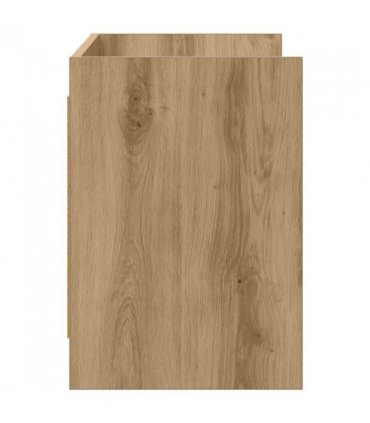 vidaXL TV Cabinet 100 x 33 x 47 cm Artisan Oak Engineered Wood