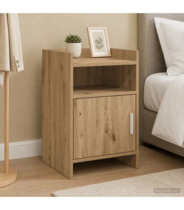 vidaXL Bedside Tables Artisan Oak 40 x 36 x 60 cm Engineered Wood