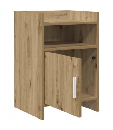 vidaXL Bedside Tables Artisan Oak 40 x 36 x 60 cm Engineered Wood