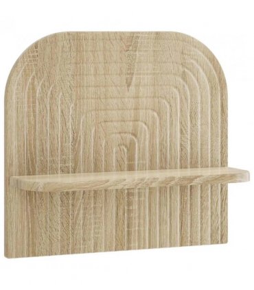vidaXL Wall Shelf 2 pcs Sonoma Oak 41 x 13.5 x 37.5 cm Engineered Wood