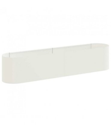 vidaXL Raised Garden Bed White 200 x 40x 40 cm