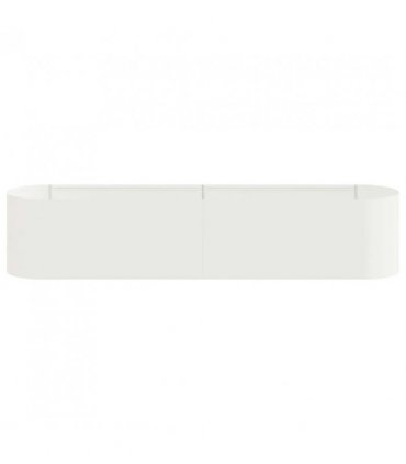 vidaXL Raised Garden Bed White 200 x 40x 40 cm