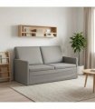 vidaXL 2 Seater Sofa Light Grey 150 x 81 x 82 cm Velvet