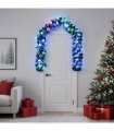 vidaXL Christmas Garland 200 cm 16 LEDs Multicolour PET
