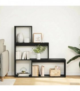 vidaXL Room Divider Bookcase 123 x 29 x 123 cm Engineered Wood