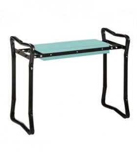 Garden 2 in 1 Kneeler Bench-Green/Black