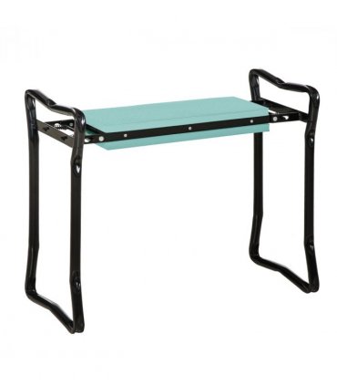 Garden 2 in 1 Kneeler Bench-Green/Black