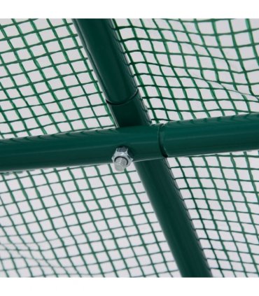 Reinforced Walk in Polytunnel Greenhouse, 2.5x2 m