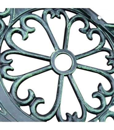 Cast Aluminum Garden Bench Patio Chair