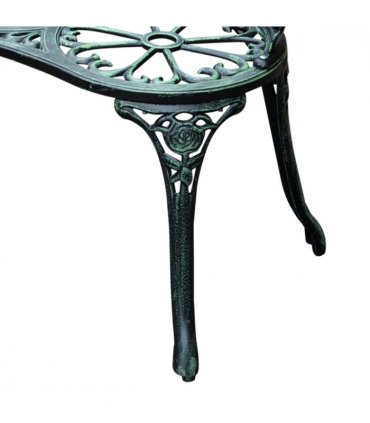 Cast Aluminum Garden Bench Patio Chair