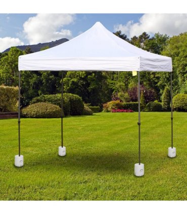 Tent Weight Base, 4pcs Plastic Anchor Weights-White