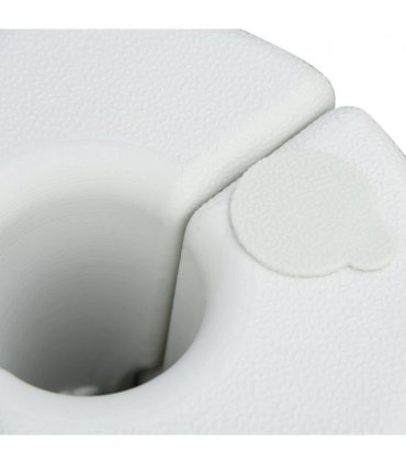 Tent Weight Base, 4pcs Plastic Anchor Weights-White