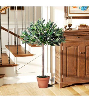 Artificial Olive Tree Plant, 90 cm