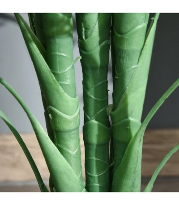 Artificial Palm Tree 18 Leaves with Nursery Pot, Fake Tropical Tree 125cm